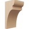 Ekena Millwork 12"W x 12"D x 24"H Wide Yorktown Rough Cedar Woodgrain TimberThane Corbel, Primed Tan CORUR12X12X24YORRCPR - alternate 1